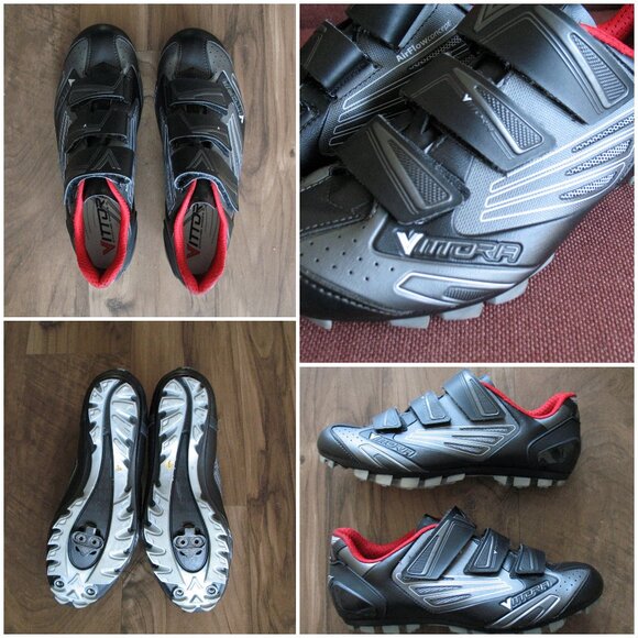 Vittoria Cycling Shoes Air FLow 40.5 7.5 CX MTB Italy - Picture 1 of 15